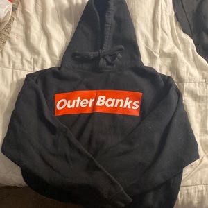 Black outer banks hoodie